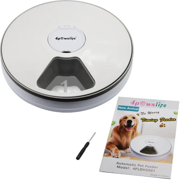 Hd58630bd069a4911a5d00581f0f0d750r.webp MealMate™ 6-Meal Automatic Pet Feeder