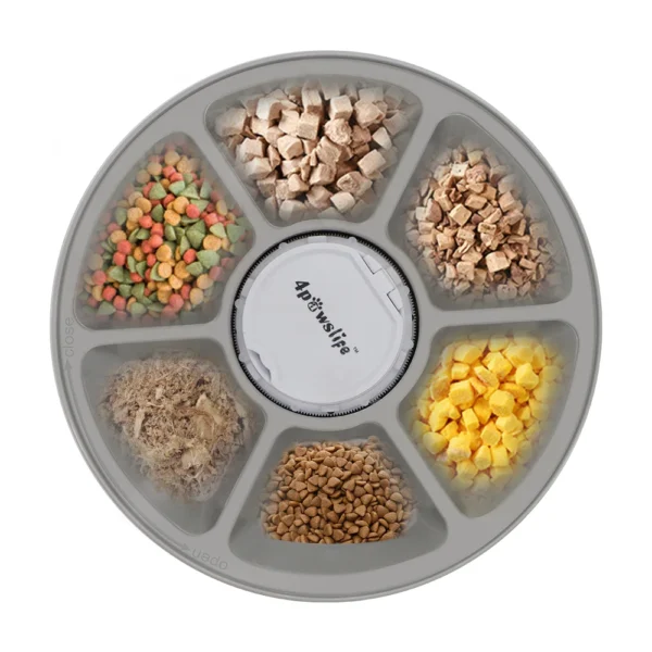 Hf85c813360794e14bc5598caa6e560f37.webp MealMate™ 6-Meal Automatic Pet Feeder