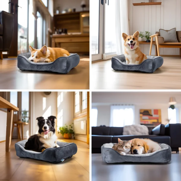 S06682414ef814a97ab451fc91d8257a05.webp CloudNest™ Washable Non-Slip Dog Bed