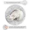 CozyNest™ Plush Round Pet Bed – 50cm