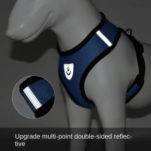 S11e2157d9ea7471b87244c9b6a190a42R.webp BreezeFit™ Summer Pet Harness & Leash Set