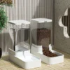 S174989f740774a4e9985815841595b33N.webp ClearFlow™ Automatic Pet Feeder & Water Bowl