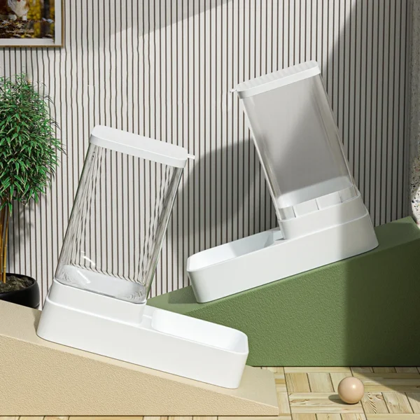 S2446d39d426b43419213aa99d63e8c31I.webp ClearFlow™ Automatic Pet Feeder & Water Bowl