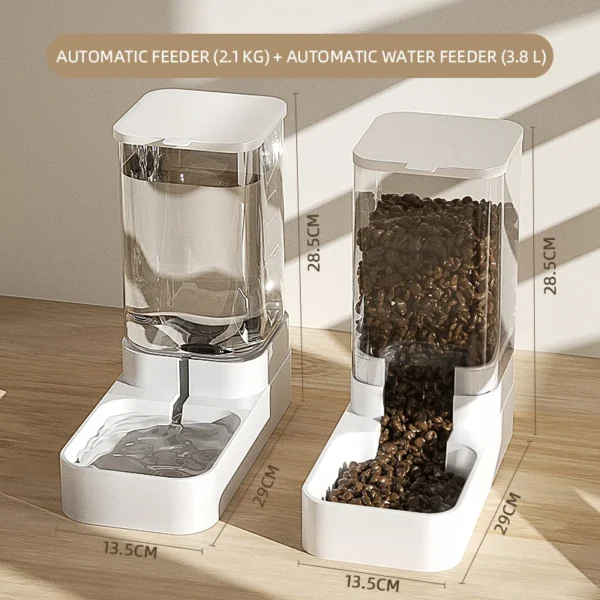 S2b027336a4514c569036515174b1bdedT.webp ClearFlow™ Automatic Pet Feeder & Water Bowl