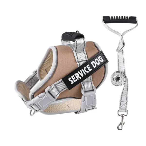S2bb3875e021541a5b4b70f8ab173ecf6e.webp PowerPup™ Adjustable Dog Harness & Leash Set