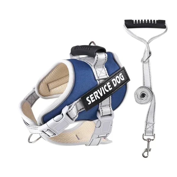 S2e6686d546e94f77a4b170db052a5e64R.webp PowerPup™ Adjustable Dog Harness & Leash Set