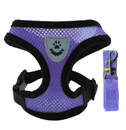 S380fc8ef3cdf4782a8a42c29ef998ee69.webp ComfortMesh™ Pet Harness & Leash Set