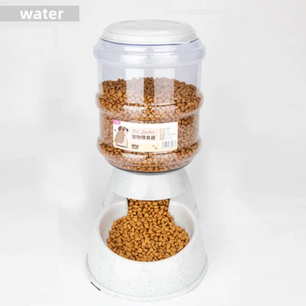 TwinServe™ Large Capacity Pet Feeder & Water Bowl
