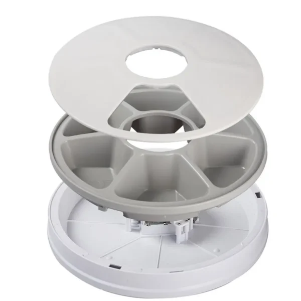 S474d586cc0f243b7b9c4e6f7fec481f6w.webp MealMate™ 6-Meal Automatic Pet Feeder