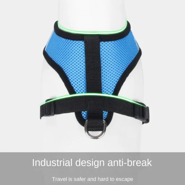 S480f484fb4c6422aa81a0119462076b23.webp BreezeFit™ Summer Pet Harness & Leash Set