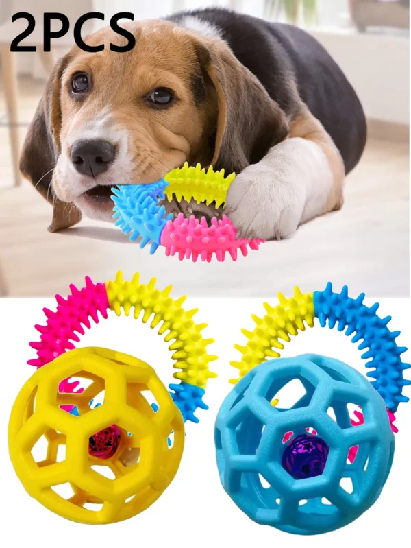 S4944a2b7b623410f8807d6dc368e9cd7U.webp DuoChew™ Bell Ball & Molar Ring Toy Set