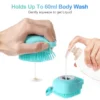 S4c277cc78c994a08bbe383ceb375de24c.webp 2-in-1 Pet Shampoo Brush & Massager.