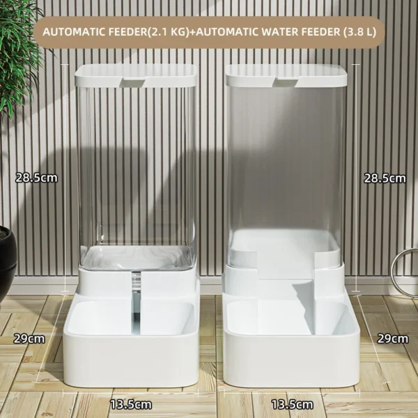 S50c30034c23b40419a6caec633e36b38a.webp ClearFlow™ Automatic Pet Feeder & Water Bowl
