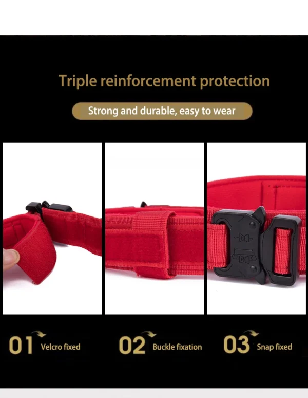 TactiPup™ Reflective Collar & Leash Set