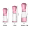 Portable Dog Water Bottle With Food Container Travel 2 in 1 Pet Water Dispenser For Small Large Dogs Cat Labrodor Drinking Bowls