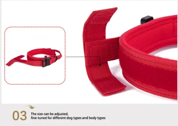 TactiPup™ Reflective Collar & Leash Set
