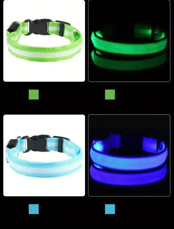 S6e13270f0bd544d9b6a7e1e7f80b4728s.webp GlowPaw™ LED Safety Collar & Leash