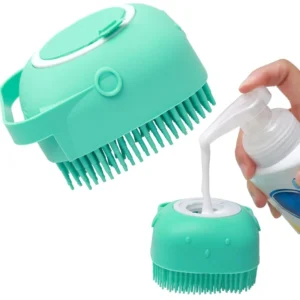 2-in-1 Pet Shampoo Brush & Massager.