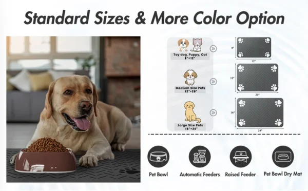 PawMat™ Waterproof Pet Feeding Mat