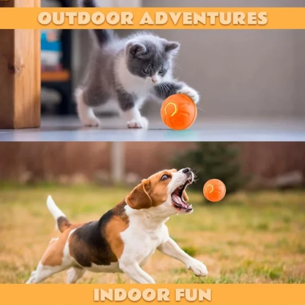 BounceSmart™ Gravity Electric Pet Ball