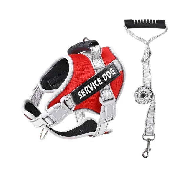 S7da77b4789814a7f93dde5254b250021e.webp PowerPup™ Adjustable Dog Harness & Leash Set