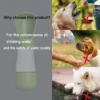 Portable Dog Water Bottle With Food Container Travel 2 in 1 Pet Water Dispenser For Small Large Dogs Cat Labrodor Drinking Bowls