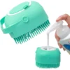 S81e6b6925e7642bb85a0dca82c2d7b50c.webp 2-in-1 Pet Shampoo Brush & Massager.