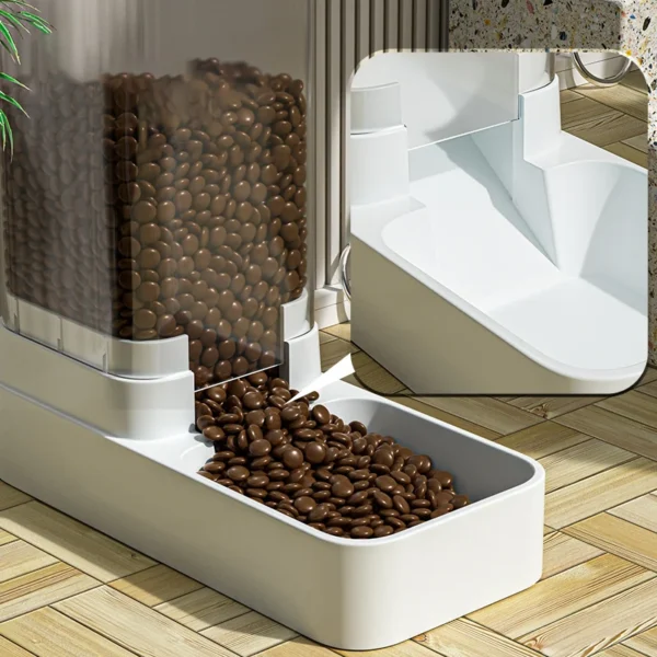 S83d06715bacf4256b27af8c48ea1c876w.webp ClearFlow™ Automatic Pet Feeder & Water Bowl
