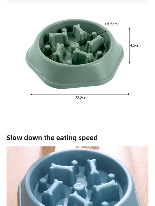 PaceBite™ Anti-Gulping Pet Bowl