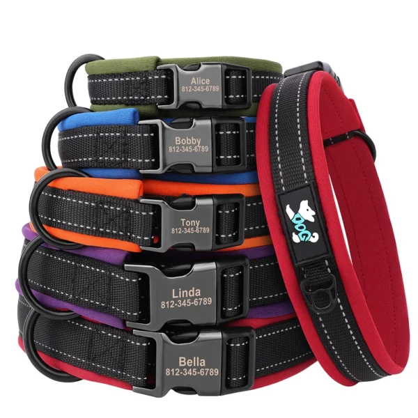 PawPrint™ Personalized Reflective Dog Collar