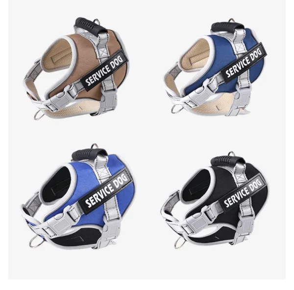 S9461633ca7a34ba4a077d4a48327ebbbf.webp PowerPup™ Adjustable Dog Harness & Leash Set