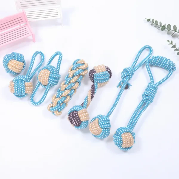 S9b562624ce404a629f06fa598d991206x.webp ChewMate™ Rope & Ball Toy Set