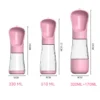 Portable Dog Water Bottle With Food Container Travel 2 in 1 Pet Water Dispenser For Small Large Dogs Cat Labrodor Drinking Bowls