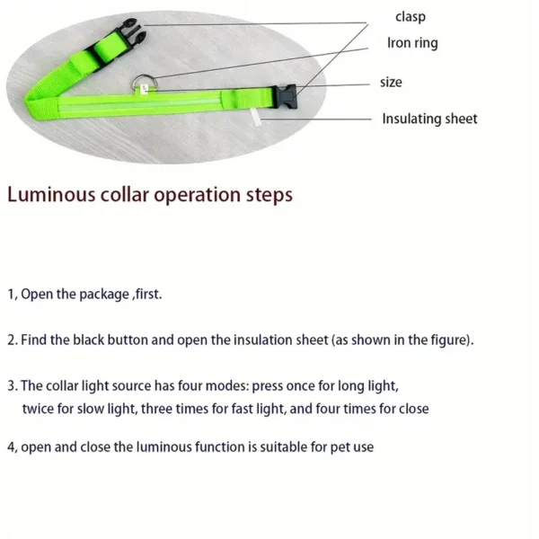 S9c79d9cd735f432b9d497cd41a0b5638O.webp GlowPaw™ LED Safety Collar & Leash