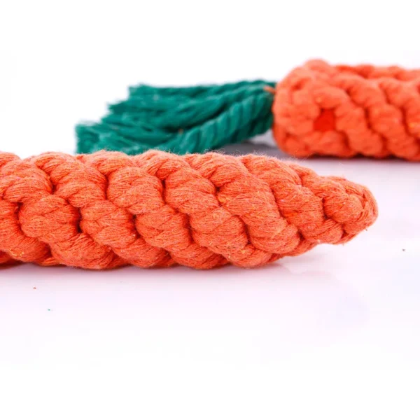 Carrot ChewBuddy™ Rope Toy