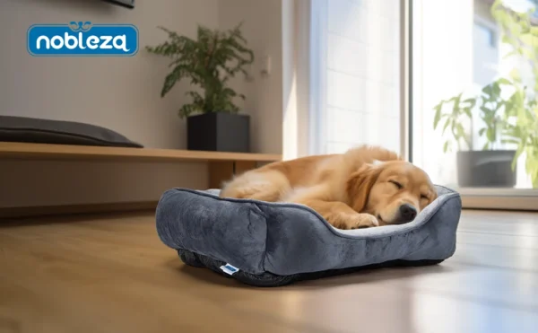 Sa0a71a682f31470aaeff9f3834e33274z.webp CloudNest™ Washable Non-Slip Dog Bed