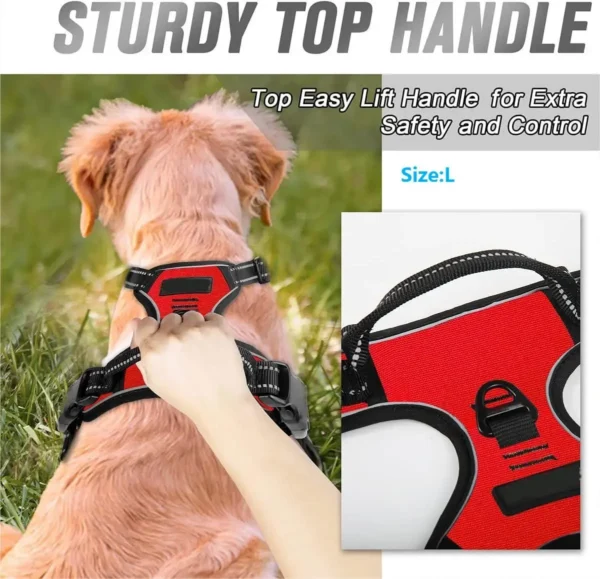 Sa531a2f3a8da456a89ad098e00bf03f11.webp StrongStride™ Front-Clip No-Pull Dog Harness