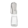 Portable Dog Water Bottle With Food Container Travel 2 in 1 Pet Water Dispenser For Small Large Dogs Cat Labrodor Drinking Bowls