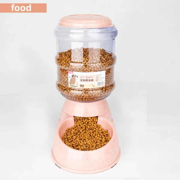 TwinServe™ Large Capacity Pet Feeder & Water Bowl