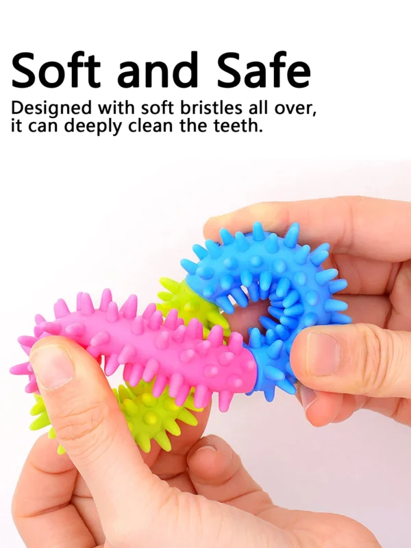 Sb9f2689020644ad0aa71b7ad1e0d8799p.webp DuoChew™ Bell Ball & Molar Ring Toy Set