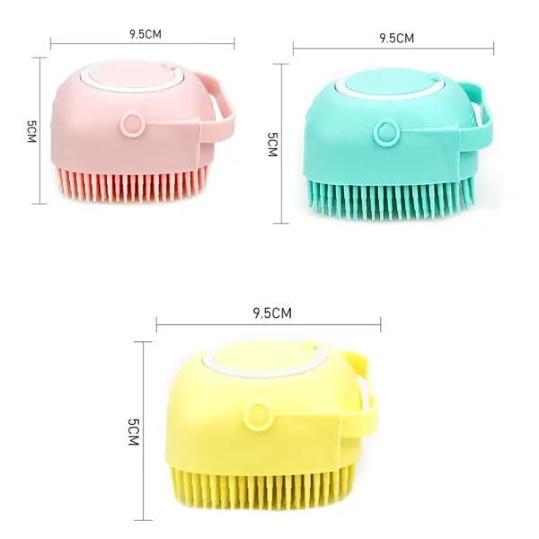 Sbcbcc544b3074da69326ad352c4aab8d9.webp 2-in-1 Pet Shampoo Brush & Massager.
