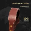 LuxTag™ Leather AirTag Pet Collar