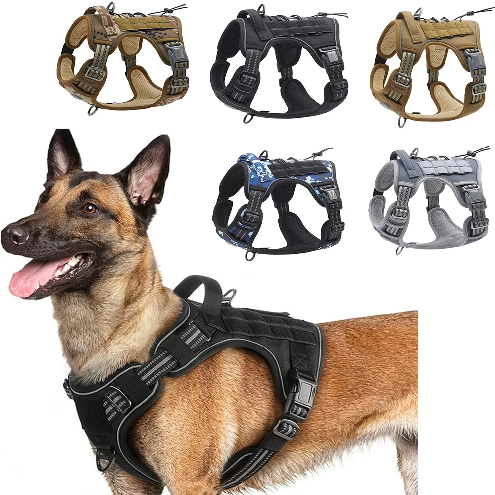 MaxControl™ No-Pull Reflective Dog Harness - Fluffy Zone