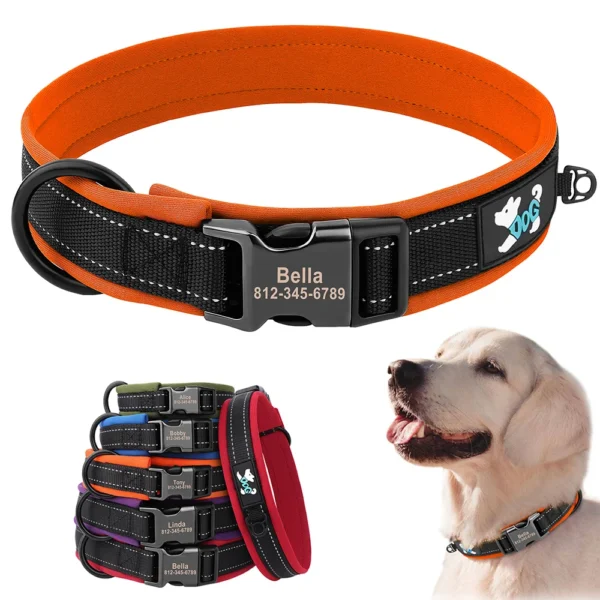 PawPrint™ Personalized Reflective Dog Collar