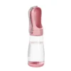Portable Dog Water Bottle With Food Container Travel 2 in 1 Pet Water Dispenser For Small Large Dogs Cat Labrodor Drinking Bowls