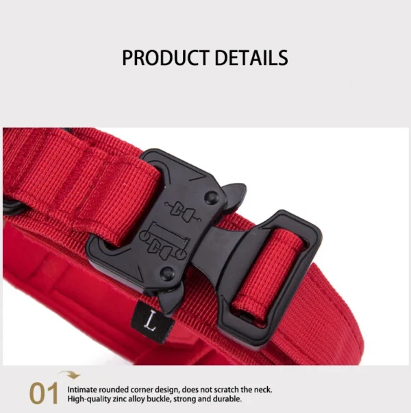 TactiPup™ Reflective Collar & Leash Set