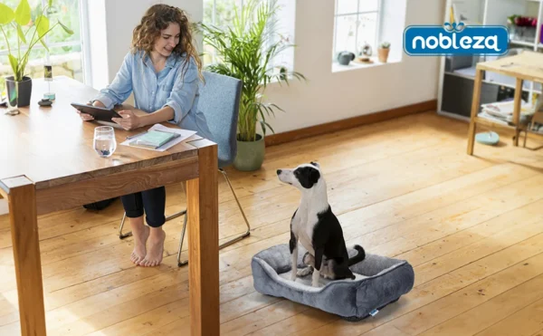 Se3c94a0edd3a40de9225f3c8f8cad98cm.webp CloudNest™ Washable Non-Slip Dog Bed