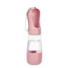 Portable Dog Water Bottle With Food Container Travel 2 in 1 Pet Water Dispenser For Small Large Dogs Cat Labrodor Drinking Bowls