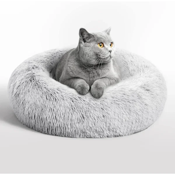 CozyNest™ Plush Round Pet Bed – 50cm