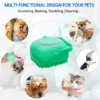 Sf2fdacc4be4848d4879cd84c9433693bA.webp 2-in-1 Pet Shampoo Brush & Massager.